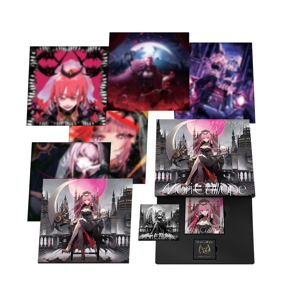 SHINIGAMI NOTE LIMITED EDITION - BOX SET - Mori Calliope Official SHINIGAMI NOTE LIMITED EDITION - BOX SET - Mori Calliope Official
