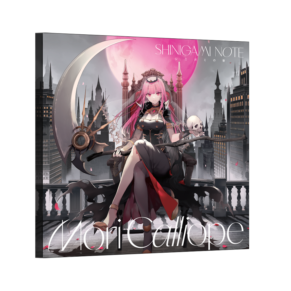 森カリオペ SHINIGAMI NOTE 通常盤 CD グッズ セット SHINIGAMI NOTE LIMITED EDITION - BOX SET - Mori Calliope